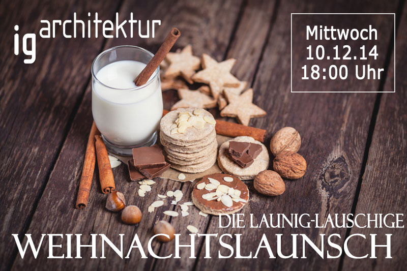 IG Architektur feiert Weihnachten 2014