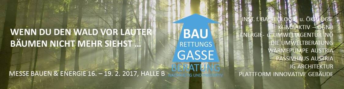 IG Architektur ist Teil der Baurettungsgasse