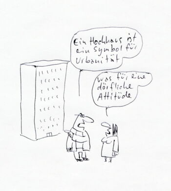 ein hochhaus macht noch keine stadt